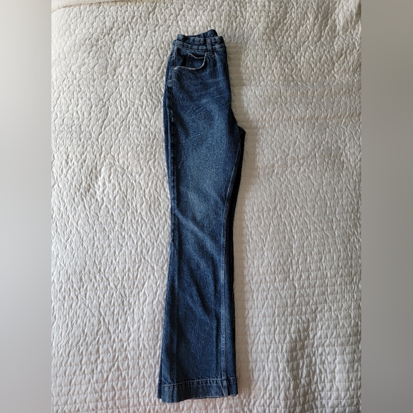 Ted Baker London, Boot Cut Flare Jean, Dark Wash, Size 28 - Picture 1 of 3